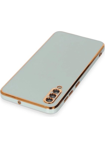 Newface Samsung Galaxy A50 Kılıf Volet Silikon - Açık Yeşil fırsatları