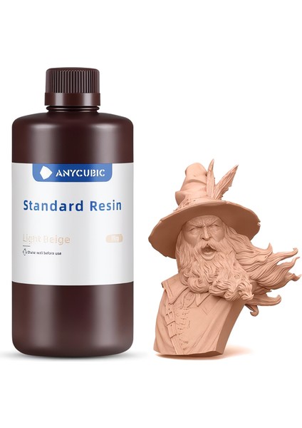 Anycubic Standard Resin - Light Beige (Açık Bej) - 1 kg