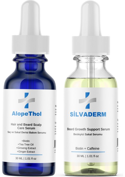 Alopesi Areata(Sakal Kıran) Destek Seti
