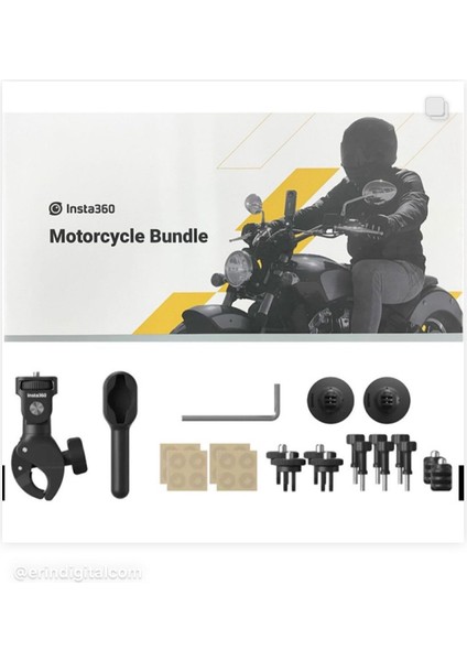 Motosiklet Bağlantı Kiti ve Görünmez Selfie Çubuğu Aksesuar Seti fırsatları