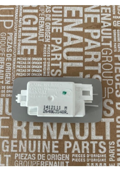 Güneşlik Aydınlatma Lambası Sol Sağ - Renault Clio 5 Captur modelleri