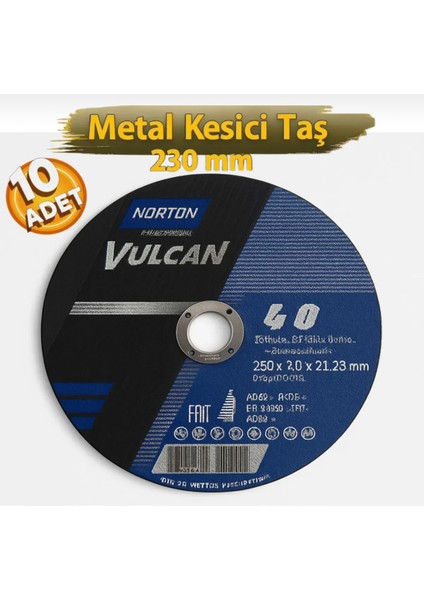 Saint Gobain Clipprt Metal Kesici Taş Disk 230X3.0 mm (10 Adet)