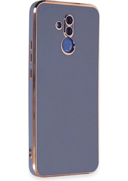 Newface Huawei Mate 20 Lite Kılıf Volet Silikon - Mavi fiyatları