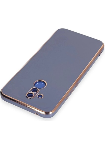 Newface Huawei Mate 20 Lite Kılıf Volet Silikon - Mavi modelleri