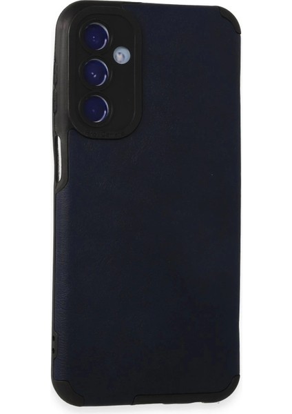 Newface Samsung Galaxy M34 5g Kılıf Loop Deri Silikon - Lacivert