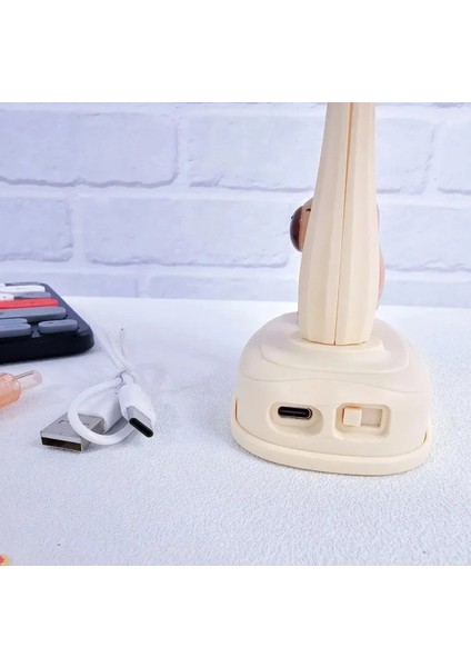 Kapibara LED USB Çocuk Gece Lambası – Mantar Tasarımlı, Şarjlı indirimleri