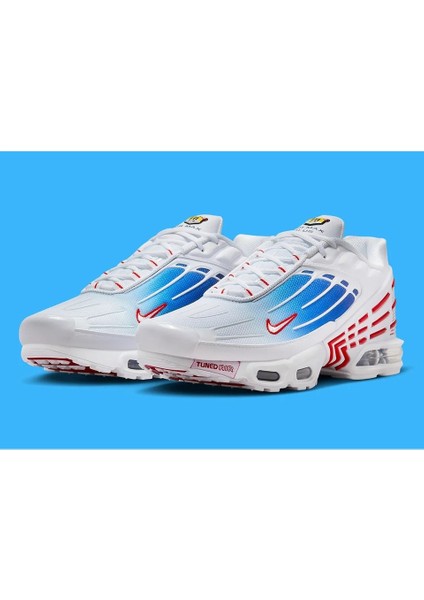 Tn Air Max Plus 3 White University Blue fırsatları