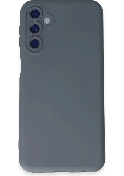 Newface Samsung Galaxy M34 5g Kılıf Nano Içi Kadife Silikon - Gri