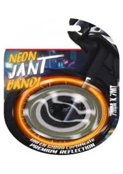 BND0197007T Turuncu Neon Jant Bandı