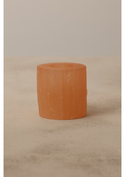 Selenit Doğal Taş Mumluk