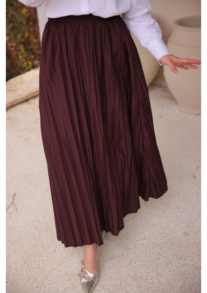 Etek - (Std-Std) - 71268 - Bordo fırsatları