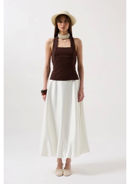 Kalın Askılı Crop Bluz fiyatları