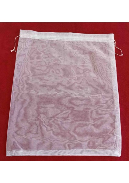 Düz Tül Kese 32*41 cm Ebatında 5 Adet Hediyelik Bohçalık Çeyizlik fiyatları