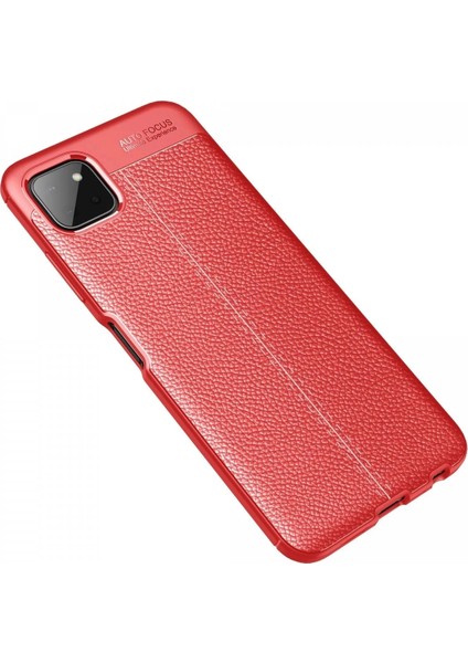 Newface Samsung Galaxy A22 Kılıf Auto Focus Kapak - Kırmızı fiyatları