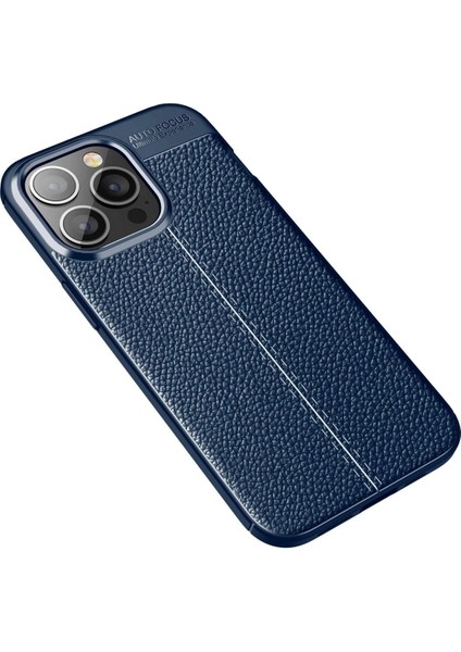 Newface iPhone 13 Pro Max Kılıf Auto Focus Kapak - Lacivert fiyatları