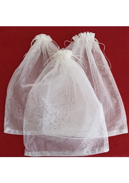 Düz Tül Kese 30*40 cm Ebatında 6 Adettir Hediyelik Bohçalık Çeyizlik modelleri