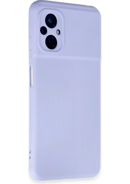 Newface Xiaomi Poco M5 Kılıf Nano Içi Kadife Silikon - Lila fiyatları