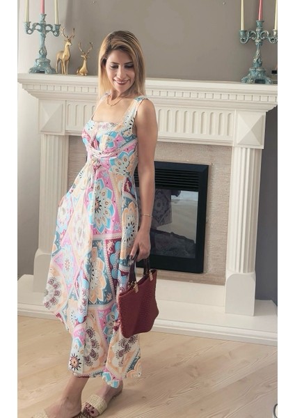 Fuşya Önden Bağlama Detaylı Elbise modelleri