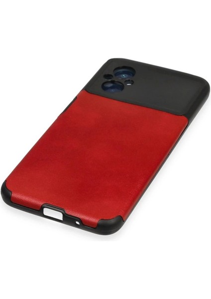 Newface Xiaomi Poco M5 Kılıf Loop Deri Silikon - Kırmızı fırsatları