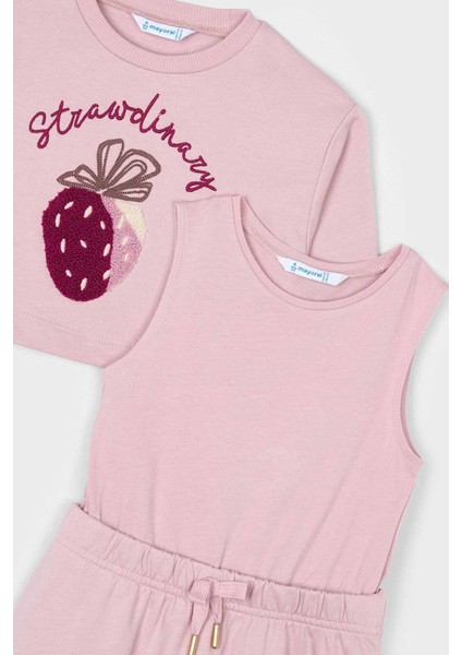 Kız Çocuk Sweatshirt Elbise – Pembe fırsatları