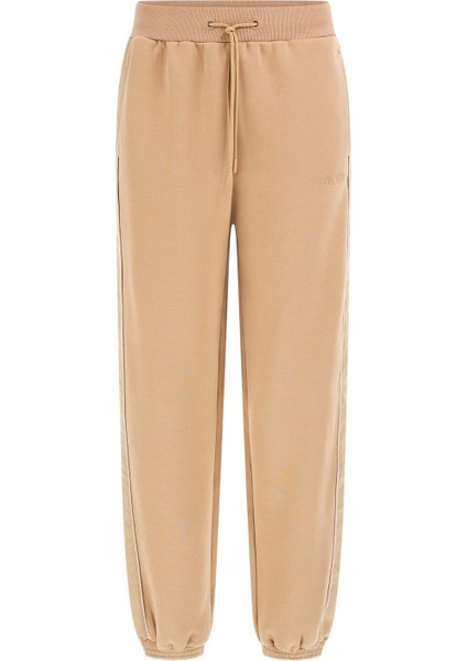 Kadın Maryella Regular Fit Yanları Şeritli Eşofman Altı - Bej