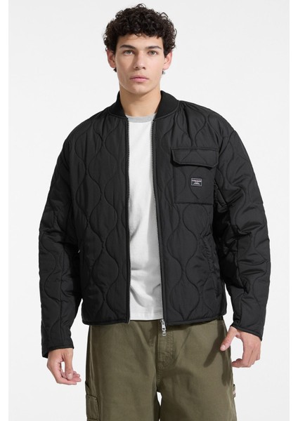 Erkek Guess Jeans Bomber Ceket - Siyah fiyatları