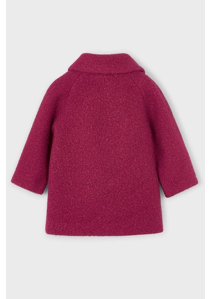 Kız Çocuk Buklet Kaban - Vişne fiyatları