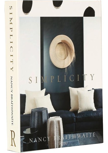 Siyah Beyaz Dekoratif Kitap Kutu