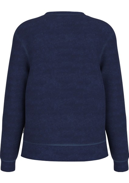 Kadın Gj Eskitme Görünümlü Logolu Sweatshirt - Lacivert fiyatları