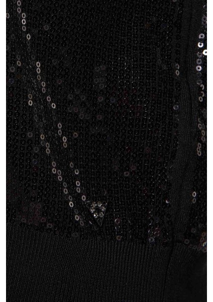 Kadın Juniper Triko - Siyah fırsatları