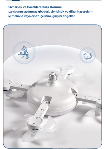 Işıklı Drone Tavan Vantilatörü fiyatları