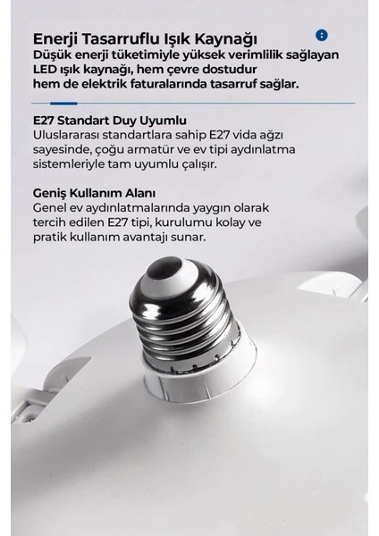 Işıklı Drone Tavan Vantilatörü fırsatları