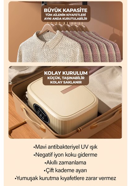 Katlanır Çamaşır Kurutma Makinesi Krem modelleri