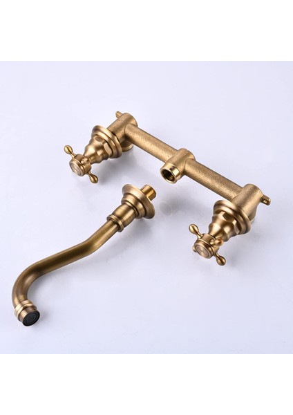 Banyo Lavabo Bataryası Ankastre Antik 3'lü Set Yeni 7 Yıl Garantili İTHAL