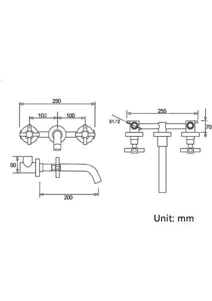 Banyo Lavabo Bataryası Ankastre Antik 3'lü Set Yeni 7 Yıl Garantili İTHAL