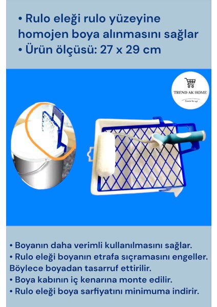 Boya Rulo Eleği-Izgara indirimleri
