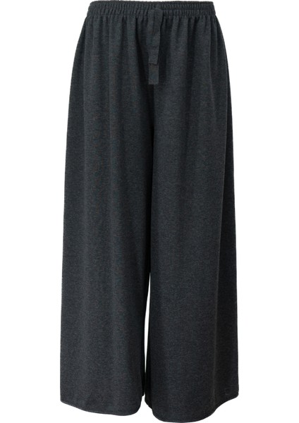 Kadın Kışlık Pantolon Ecrin Kumaş Beli Lastikli Jumbo Battal Beden Rahat Kesim Tam Kalıp indirimleri