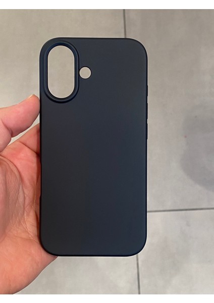 Iphone 16 Uyumlu Içi Kadife Koruyucu Lansman Silikon Kılıf