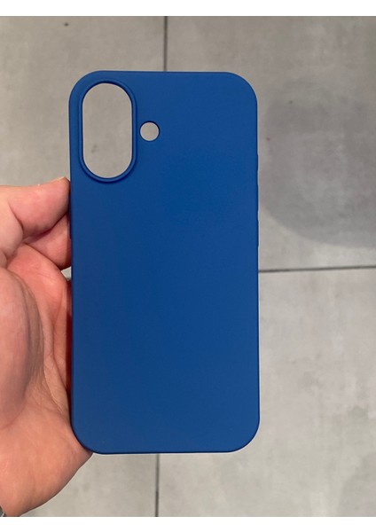Iphone 16 Uyumlu Içi Kadife Koruyucu Lansman Silikon Kılıf