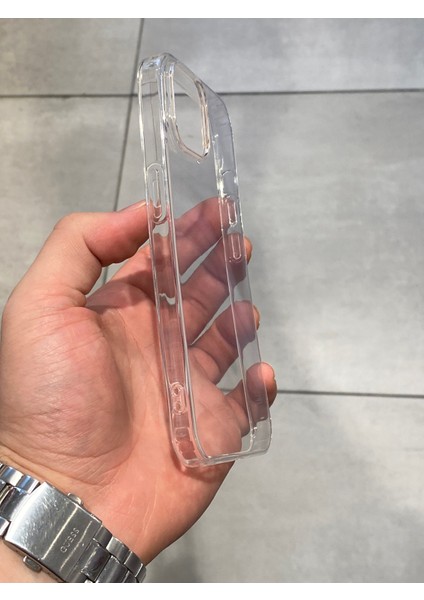 Apple iPhone 15 Uyumlu Darbe Emici Koruyucu Şeffaf Silikon Kılıf fırsatları