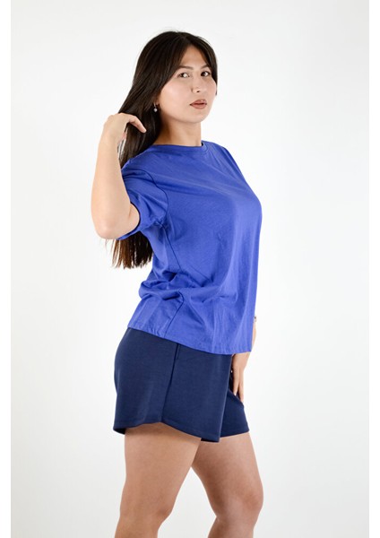 Sıfır Yaka Basic T-Shirt fırsatları