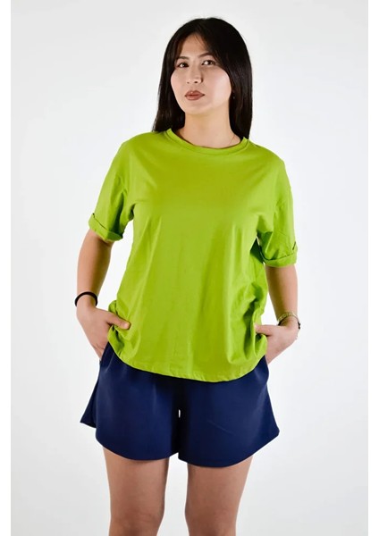 Sıfır Yaka Basic T-Shirt fırsatları