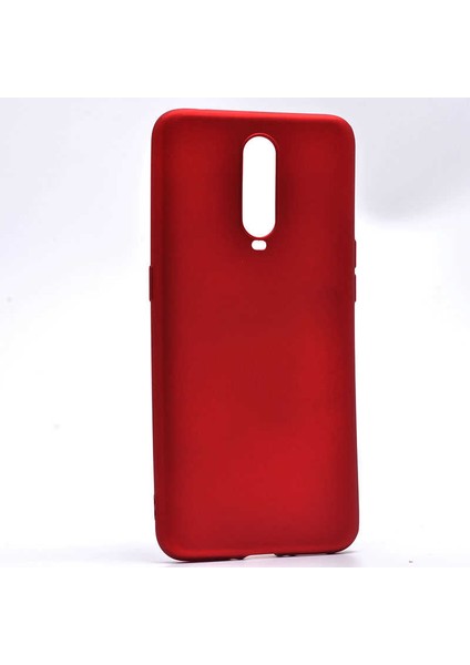 - Oppo RX17 Pro - Kılıf Mat Soft Premier Silikon Kapak - Siyah - T7361