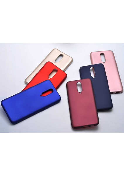 - Oppo RX17 Pro - Kılıf Mat Soft Premier Silikon Kapak - Siyah - T7361 modelleri