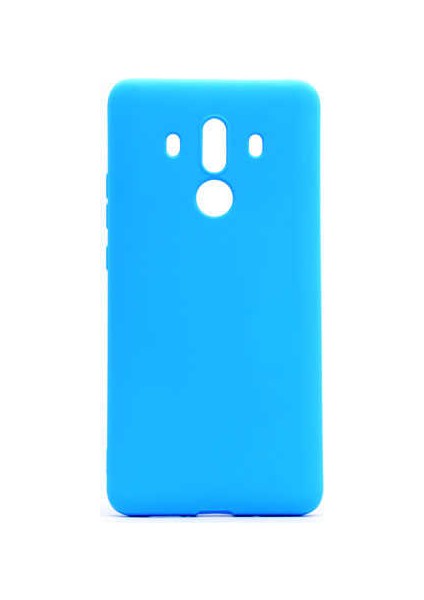 - Huawei Mate 10 Pro - Kılıf Mat Soft Premier Silikon Kapak - Mürdüm - T1672