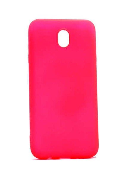 - Samsung Galaxy J5 Pro - Kılıf Mat Soft Premier Silikon Kapak - Kırmızı - T1657