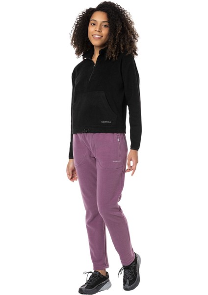 Stamp Kadın Siyah Sweatshirt