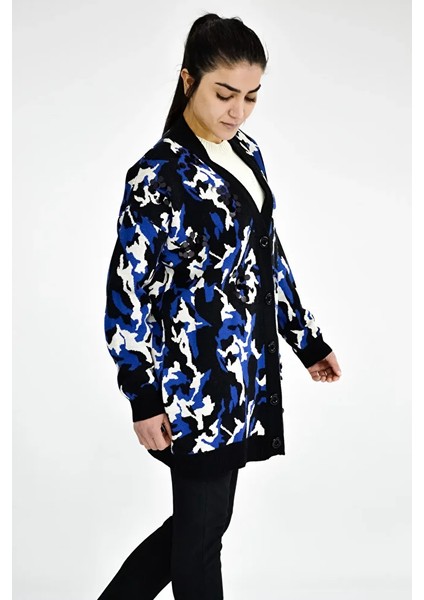 Kamuflaj Desenli Triko Ceket fırsatları