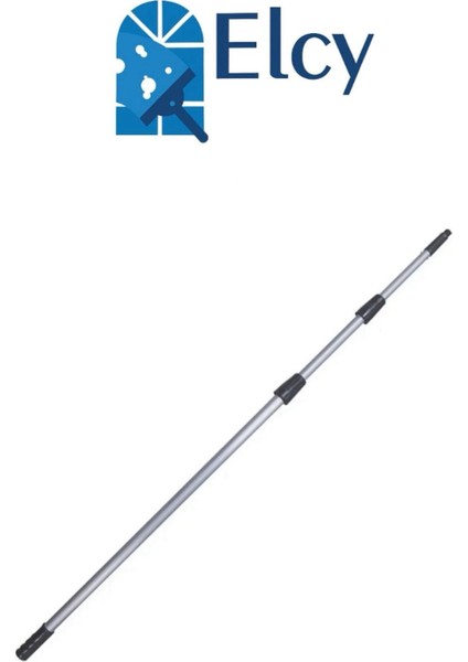 4 Metre Uzayabilen Teleskopik Metal Sırık Sap