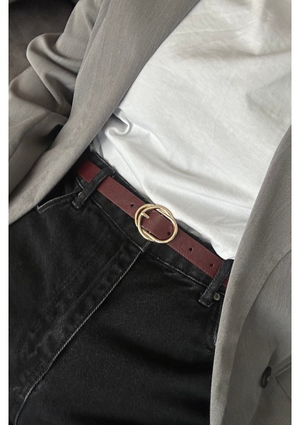 Belina Gold Tokalı Kadın Kemer